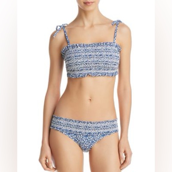 Tory Burch Costa Bandeau Bikini Top - Picture 1 of 3